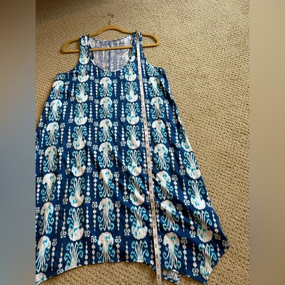 Lilly Pulitzer Women's Melle Dress in Indigo Get in Line Size Medium Nautical - Picture 8 of 8